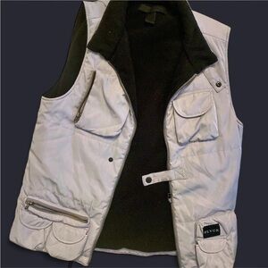 BLVCK Gray and Black Men's Vest